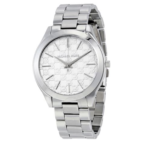 michael kors runway in silvertown watch|michael kors silver runway.